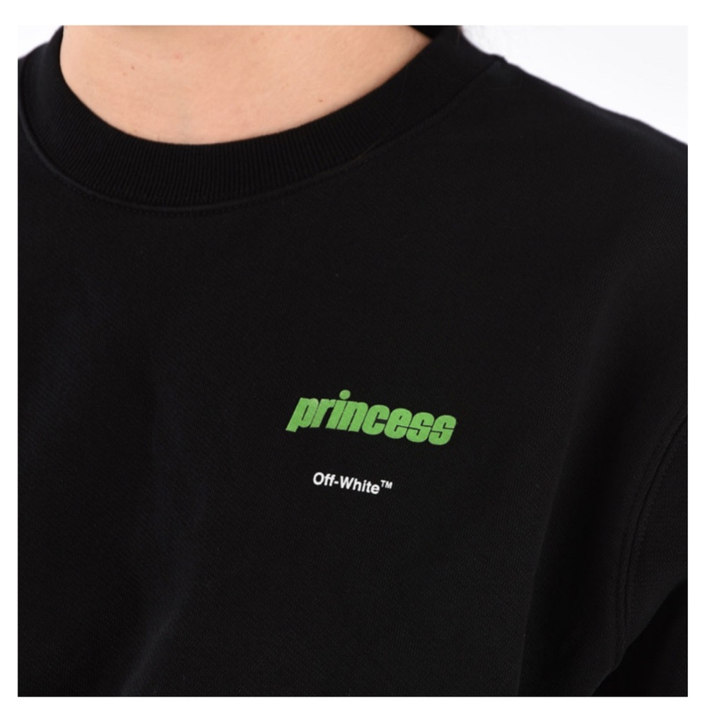 ❗️SOLD❗️Off-White «Princess» crop sweatshirt✨ - Picture 4 of 6